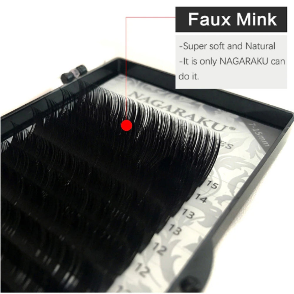 Extensiones de Pestañas Nagaraku - Mix Curva D