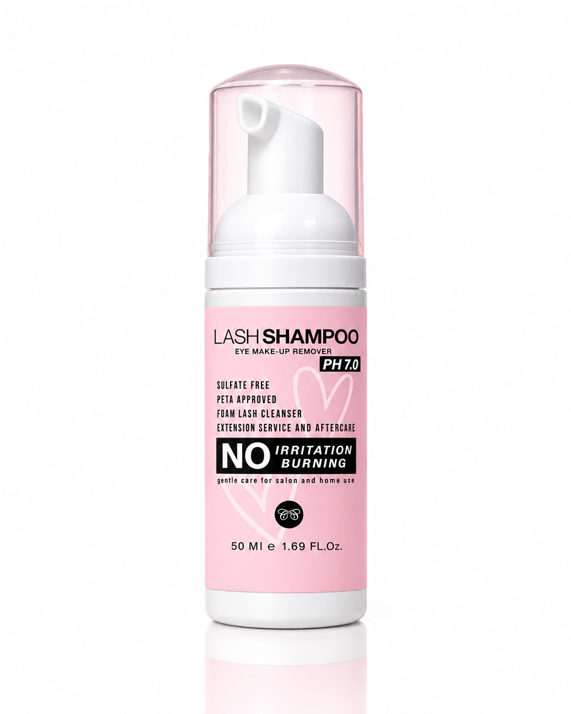Lash shampoo